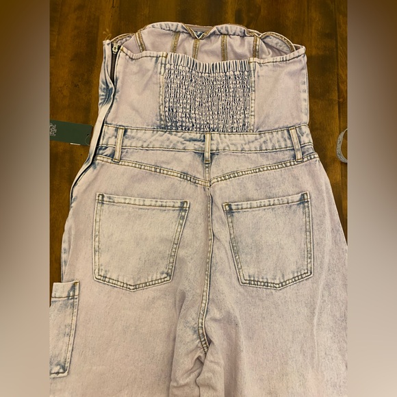 Wild Fable Strapless Jumpsuit Sz M NWT - Picture 4 of 8